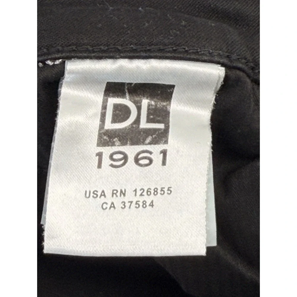 DL 1961 Avery Modern Straight Coal Jeans 38x30